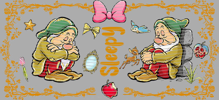 16oz Disney style-D-2656